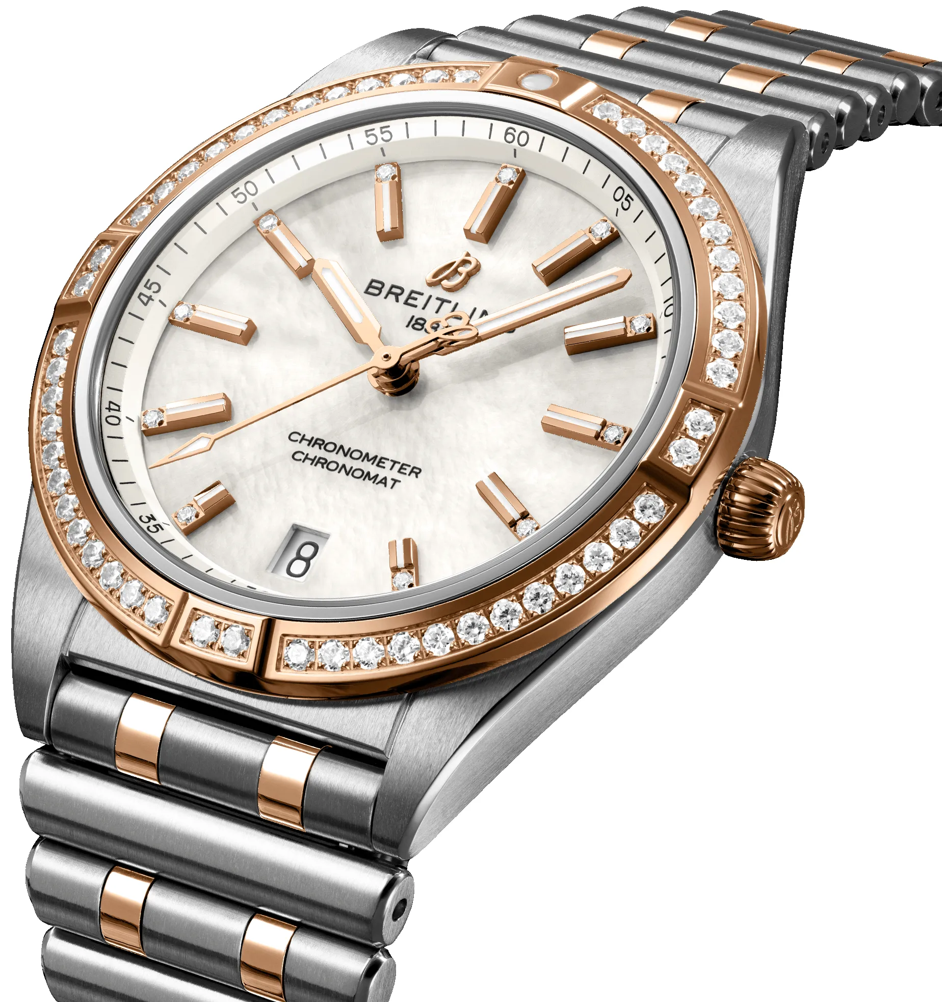Breitling Chronomat Automatic 36 Red Gold Watch sold by C.W. Sellors product image thumbnail 3