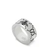 Gucci GG Sterling Silver Engraved Bee 9mm Ring D sold by C.W. Sellors