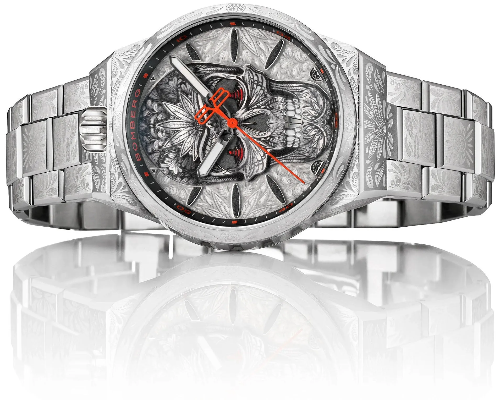 Bomberg Bolt-68 Neo Tattooed Skull Limited Edition sold by C.W. Sellors product image thumbnail 3