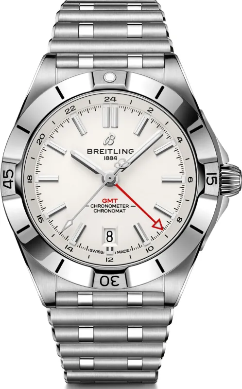 Breitling Chronomat Automatic GMT 40 White sold by C.W. Sellors