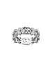 Gucci Flora 18ct White Gold Diamond Pave Ring D sold by C.W. Sellors