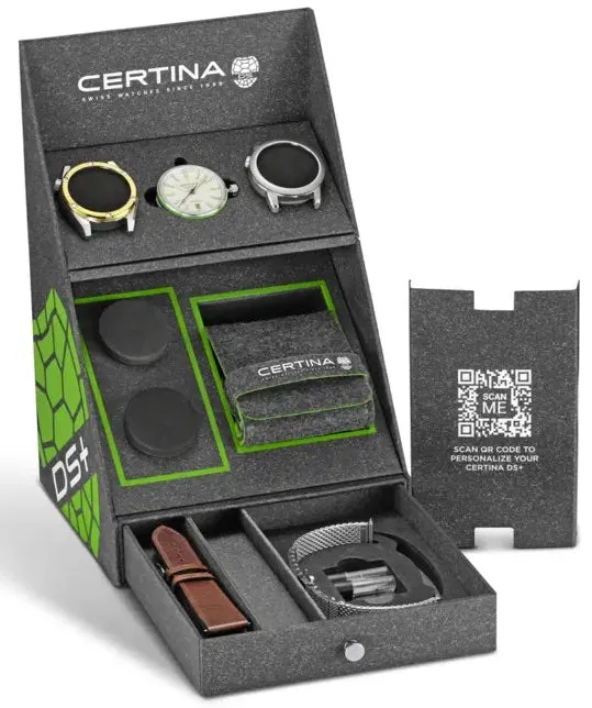 Certina DS+ Automatic Silver Kit sold by C.W. Sellors product image thumbnail 2