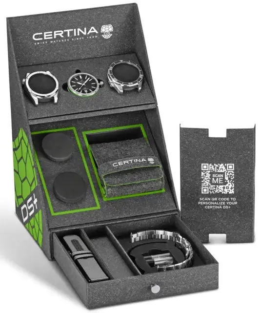 Certina DS+ Automatic Black Kit sold by C.W. Sellors product image thumbnail 2