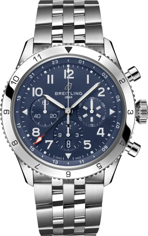 Breitling Super AVI B04 GMT 46 Tribute to Vought F4U Corsair Watch made by Breitling
