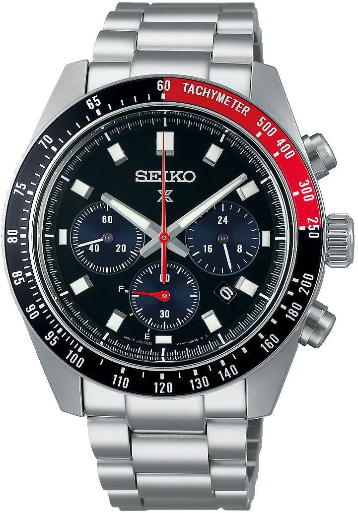 Seiko Prospex SpeedTimer Solar Chronograph sold by C.W. Sellors