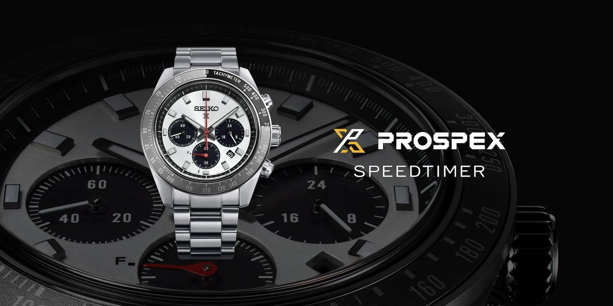 Seiko Prospex SpeedTimer Solar Chronograph Watch sold by C.W. Sellors product image thumbnail 5