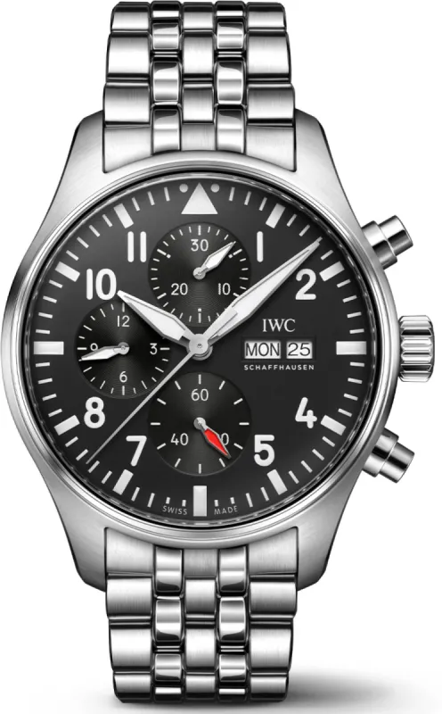 IWC Pilots Chronograph Watch sold by C.W. Sellors