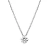 18ct White Gold 0.70ct Diamond Round Brilliant Cut Solitaire Slider Pendant sold by C.W. Sellors