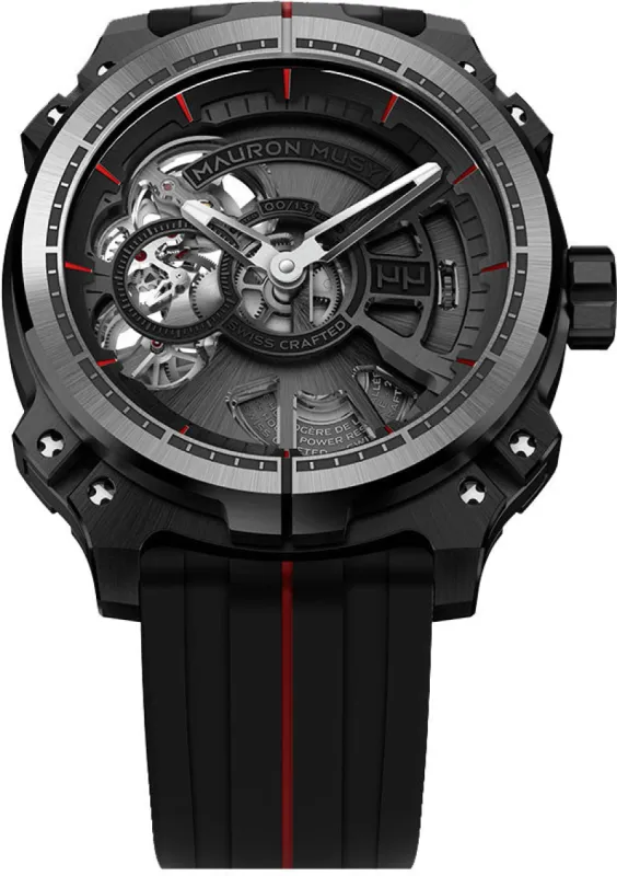 Mauron Musy MU05 Skeleton Armor Limited Edition Watch made by C.W. Sellors