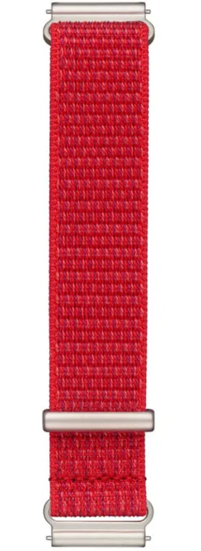Louis Erard Strap Nylon Red Microblasted Grade 2 Titanium 22.70mm sold by C.W. Sellors