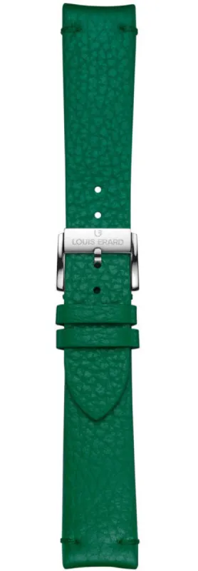 Louis Erard Strap Leather Green Grained 22/20mm sold by C.W. Sellors