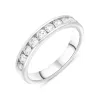 Platinum 0.75ct Diamond Channel Set Half Eternity Ring sold by C.W. Sellors