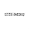 Platinum 0.75ct Diamond Channel Set Half Eternity Ring sold by C.W. Sellors