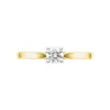 18ct Yellow Gold 0.40ct Diamond Round Brilliant Cut Solitaire Ring sold by C.W. Sellors