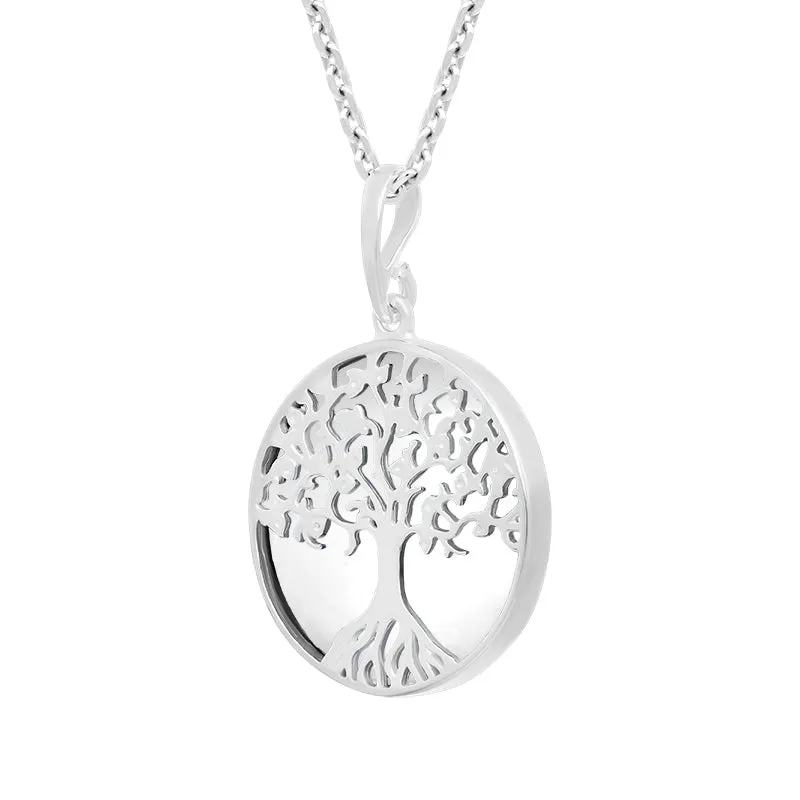 Sterling Silver Bauxite Round Tree of Life Necklace sold by C.W. Sellors product image thumbnail 2