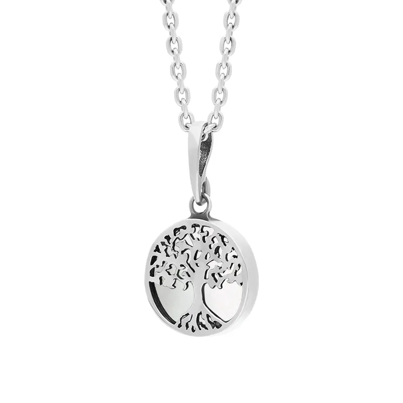 Sterling Silver Small Bauxite Round Tree of Life Necklace sold by C.W. Sellors product image thumbnail 2
