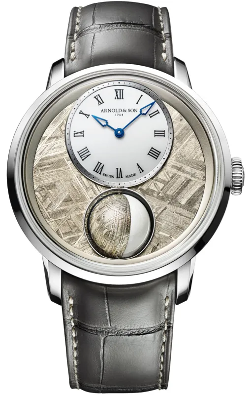 Arnold & Son Luna Magna Platinum Meteorite Limited Edition sold by C.W. Sellors
