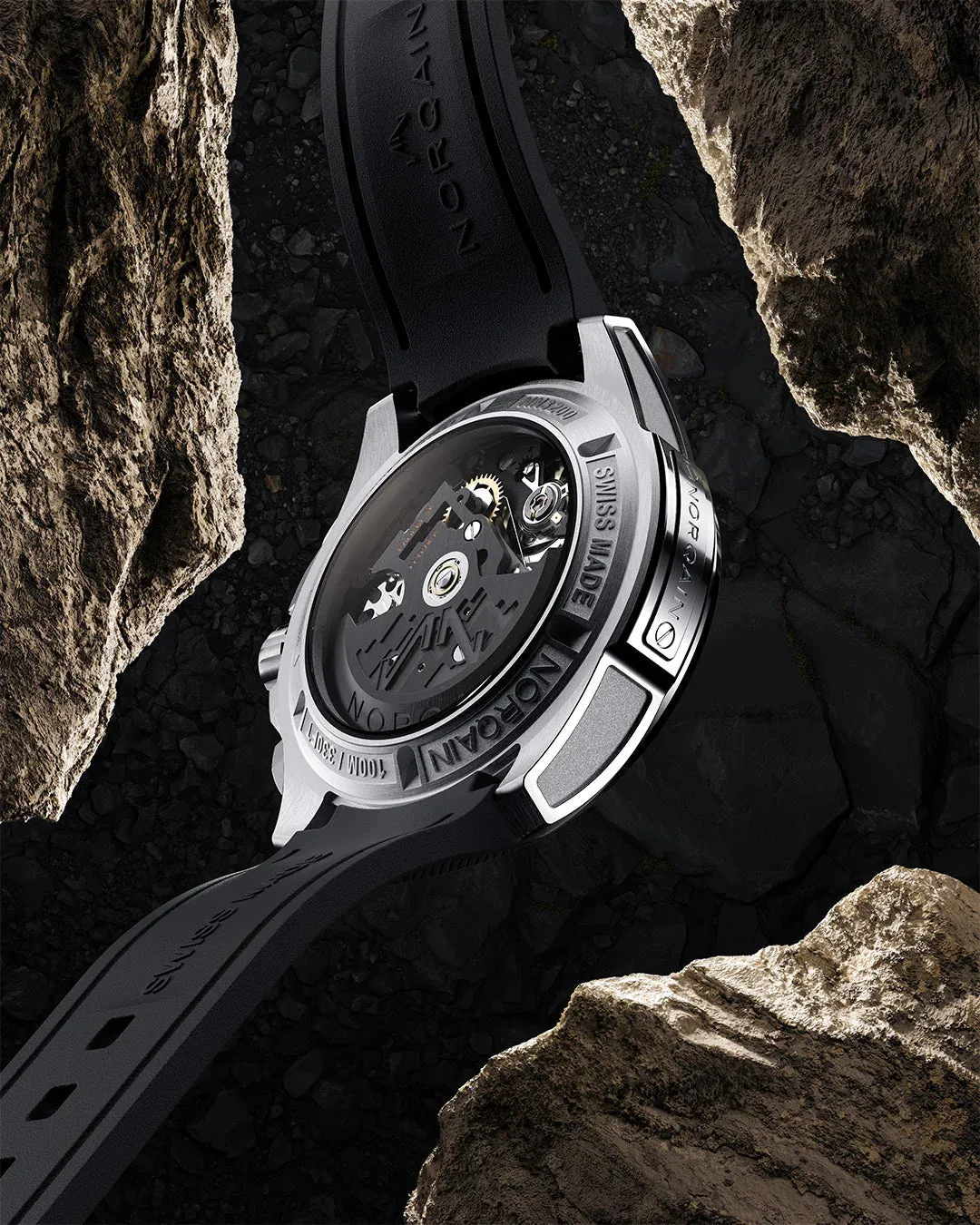 Norqain Independence Skeleton Chrono 42mm Bracelet Watch sold by C.W. Sellors product image thumbnail 3