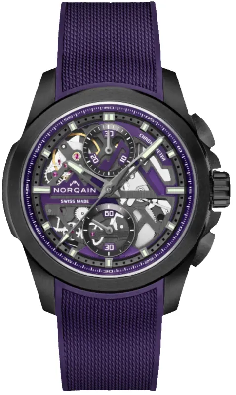 Norqain Independence Skeleton Chrono 42mm Limited Edition made by C.W. Sellors
