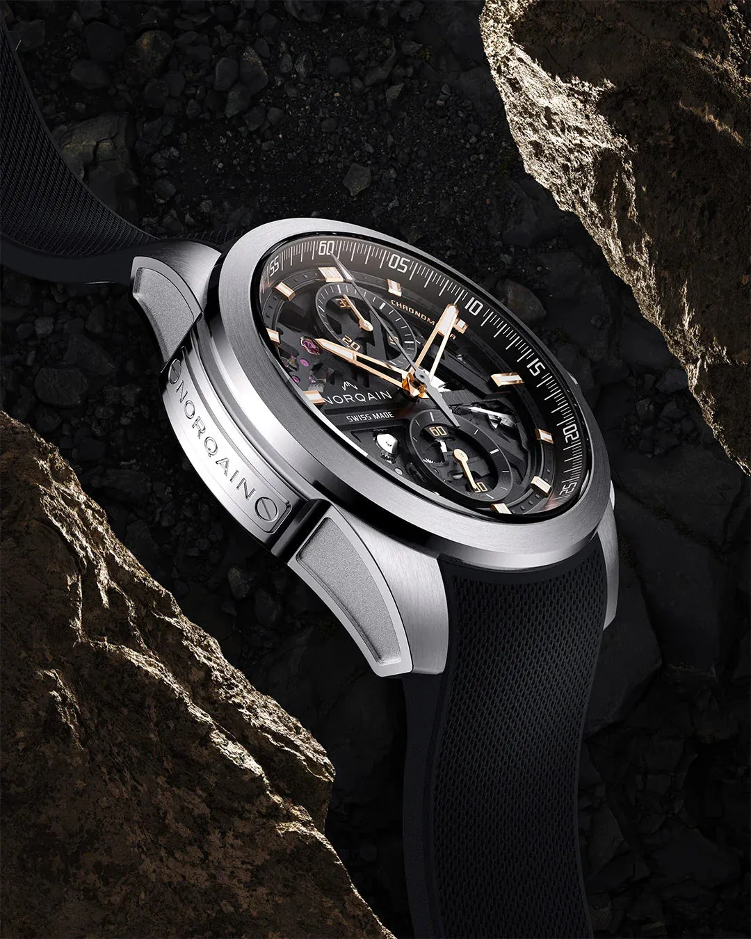 Norqain Independence Skeleton Chrono 42mm Watch sold by C.W. Sellors product image thumbnail 5