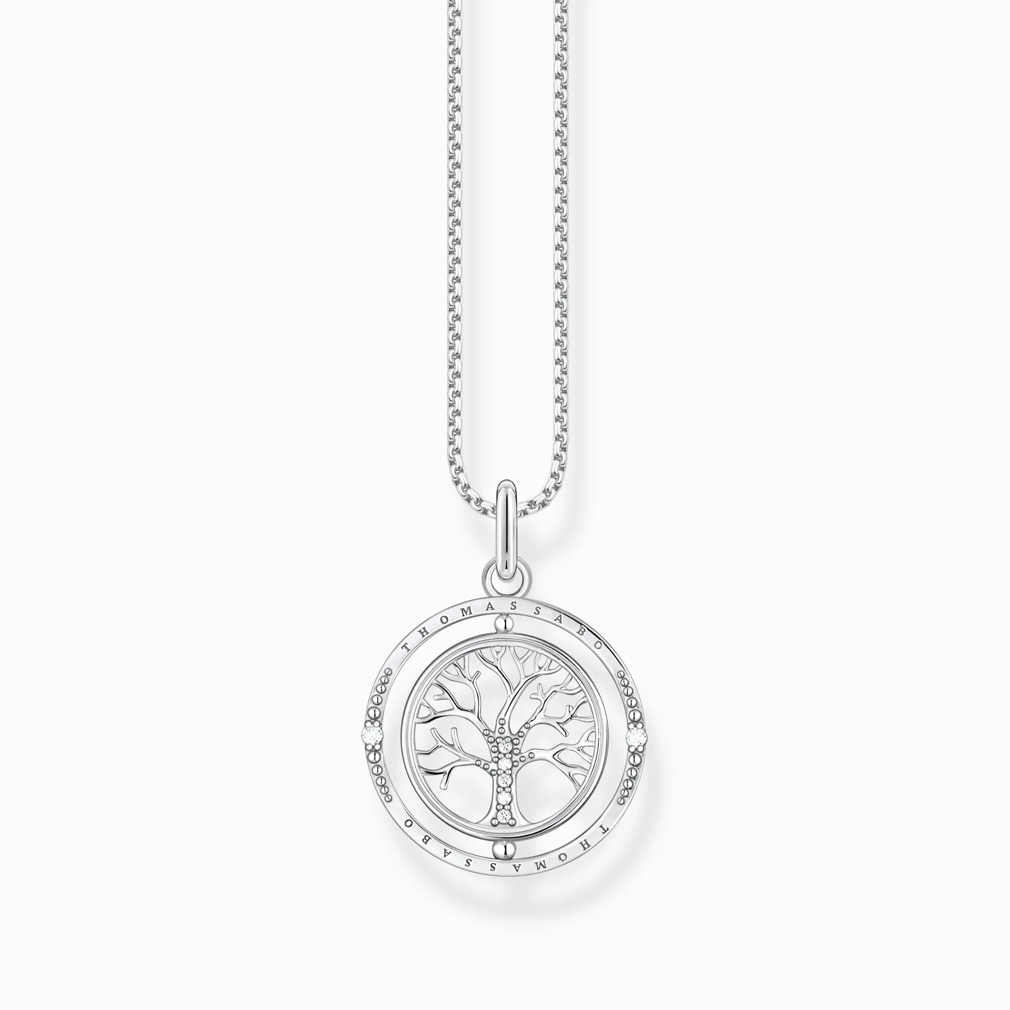 Thomas Sabo Sterling Silver Tree of Love Necklace sold by C.W. Sellors
