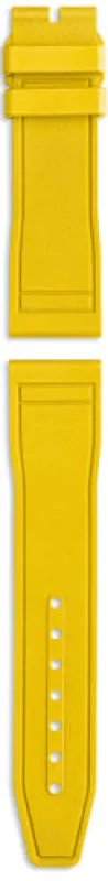 IWC Strap Rubber Pilot's Chrono 43 21/18mm Yellow made by IWC