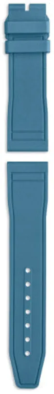 IWC Strap Rubber Pilot's Chrono 43 21/18mm Blue sold by C.W. Sellors