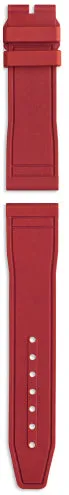 IWC Strap Rubber Pilot's Chrono 43 21/18mm Red sold by C.W. Sellors