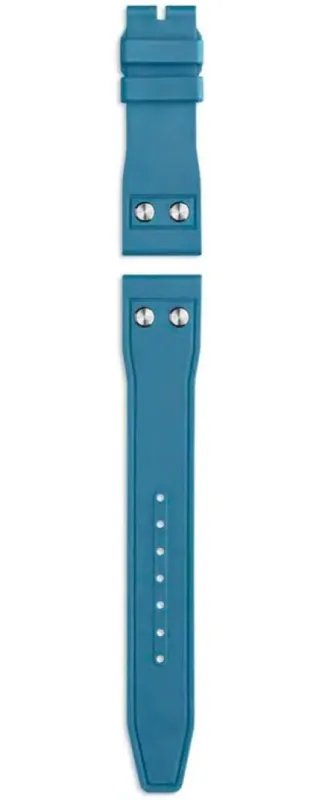IWC Strap Rubber Big Pilot's 43 21/18mm Blue sold by C.W. Sellors
