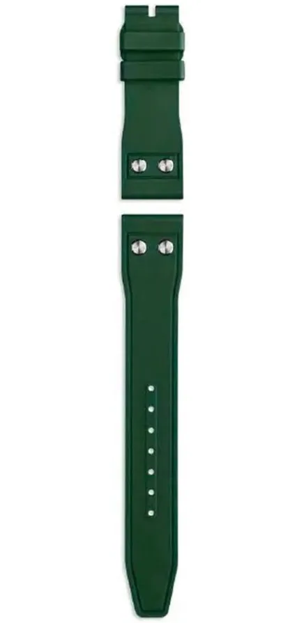 IWC Strap Rubber Big Pilot's 43 21/18mm Green sold by C.W. Sellors