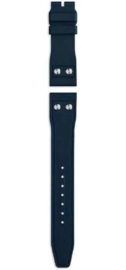 IWC Strap Rubber Big Pilot's 43 21/18mm Blue sold by C.W. Sellors