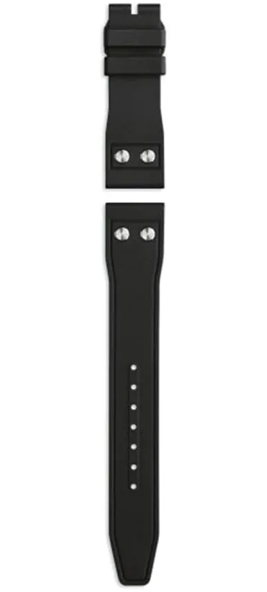 IWC Strap Rubber Big Pilot's 43 21/18mm Black sold by C.W. Sellors