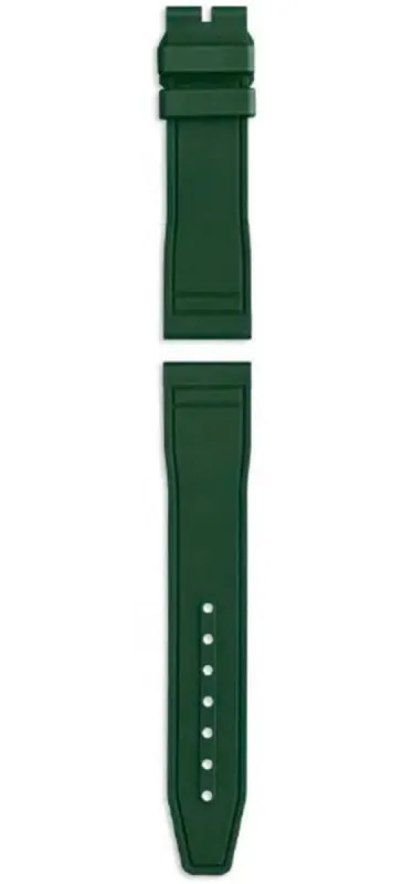 IWC Strap Rubber Pilot's Mark XX & Chrono 41 20/18mm Green sold by C.W. Sellors