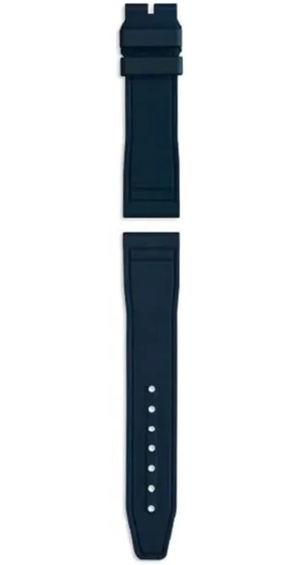 IWC Strap Rubber Pilot's Mark XX & Chrono 41 20/18mm Blue sold by C.W. Sellors