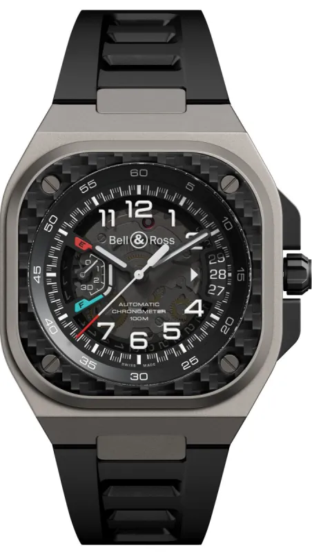 Bell & Ross BR X5 Racing Rubber Limited Edition Watch made by C.W. Sellors