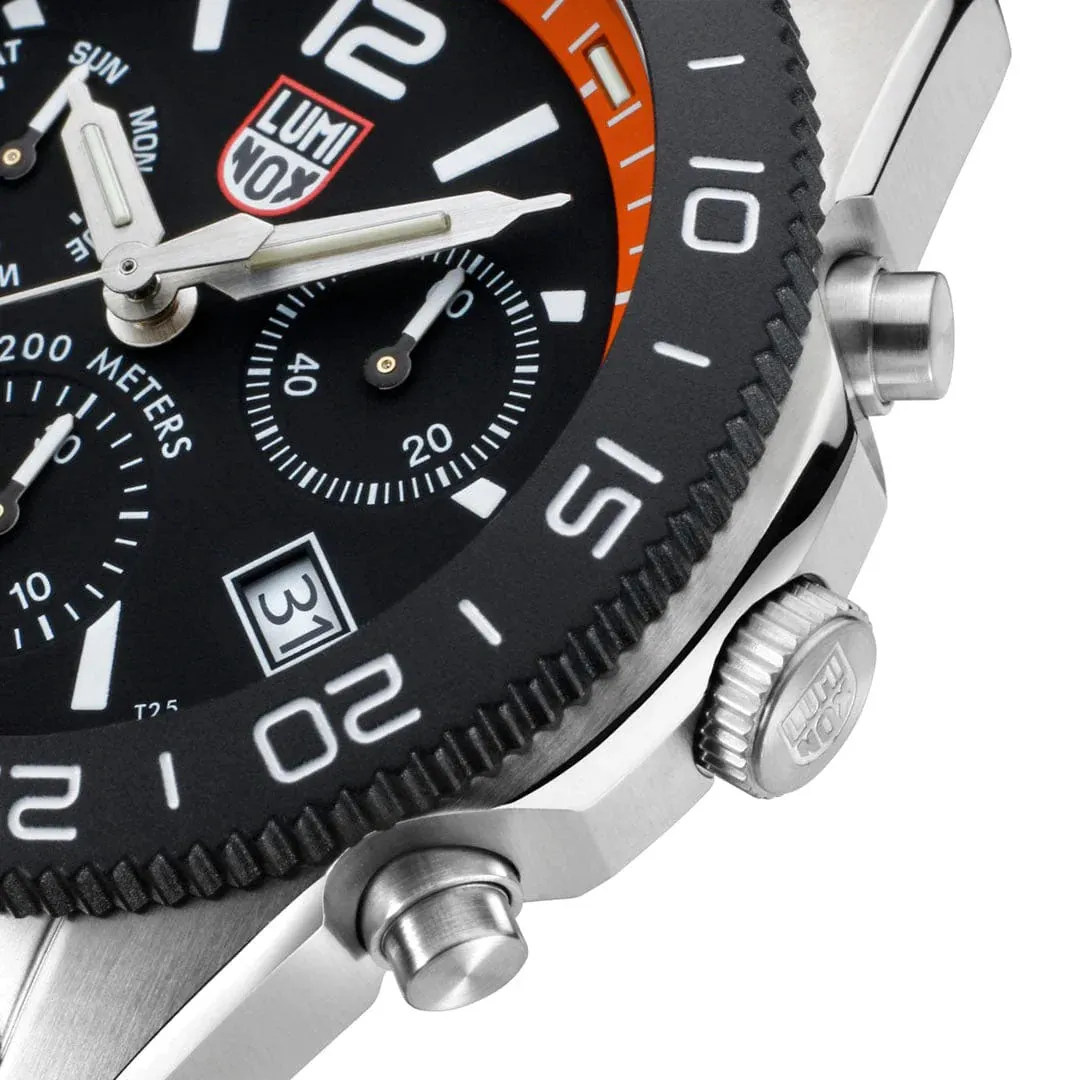 Luminox Pacific Diver Chronograph 44mm 3140 Series Black Orange Watch sold by C.W. Sellors product image thumbnail 5