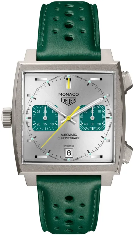 TAG Heuer Monaco Chronograph Racing Green Limited Edition Watch sold by C.W. Sellors