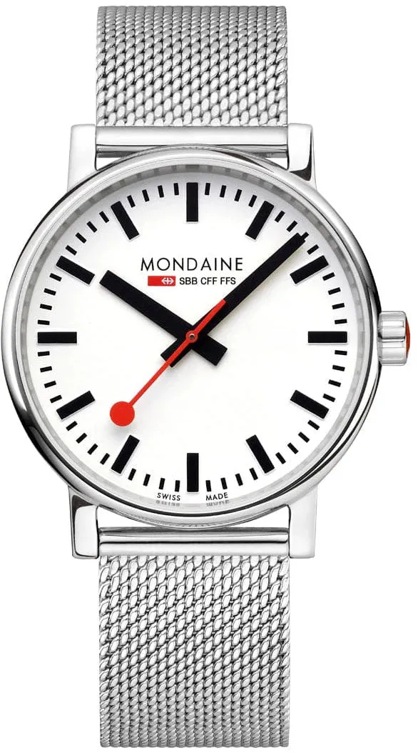 Mondaine Evo2 40mm Steel Watch sold by C.W. Sellors product image thumbnail 5