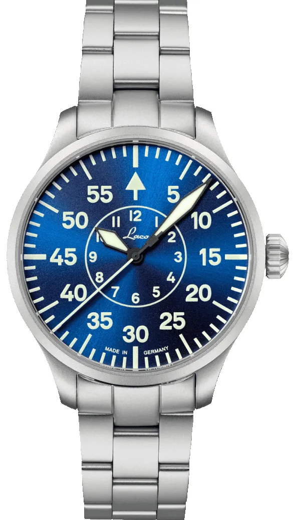 Laco Pilot Basic Aachen Blaue Stunde 39 Bracelet sold by C.W. Sellors