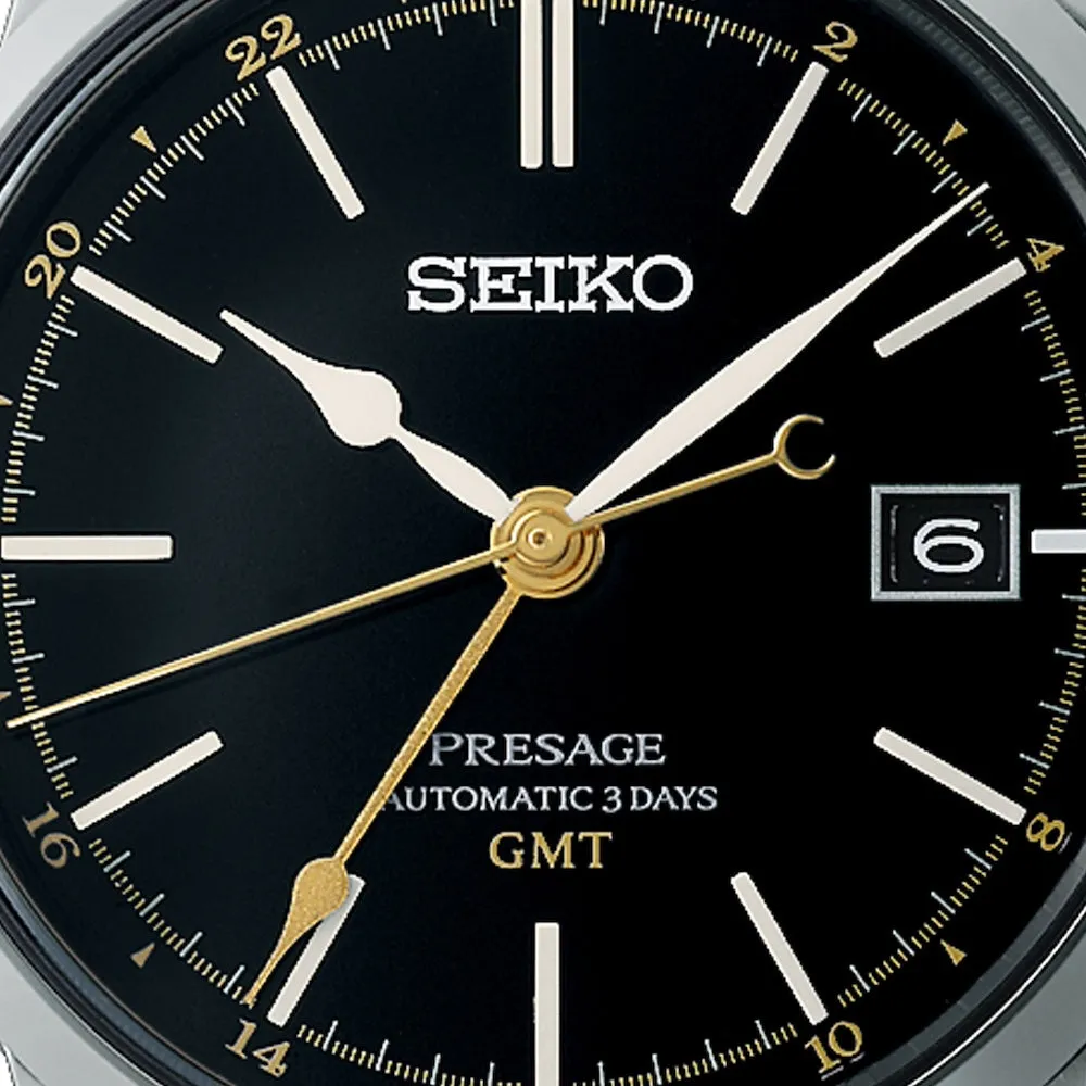 Seiko Presage Craftmanship Urishi Dial GMT Watch sold by C.W. Sellors product image thumbnail 4