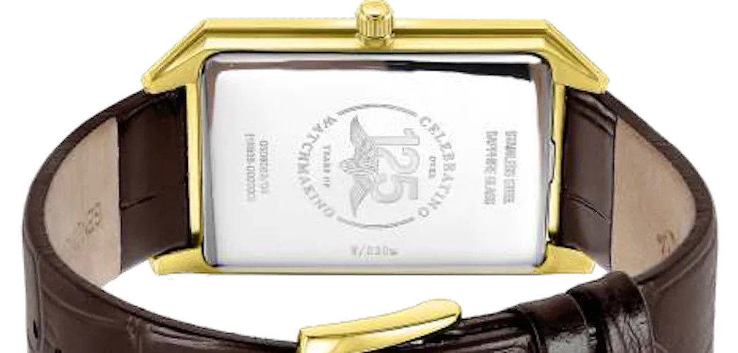 Rotary Ultra Slim Rectangular Mens Watch sold by C.W. Sellors product image thumbnail 3