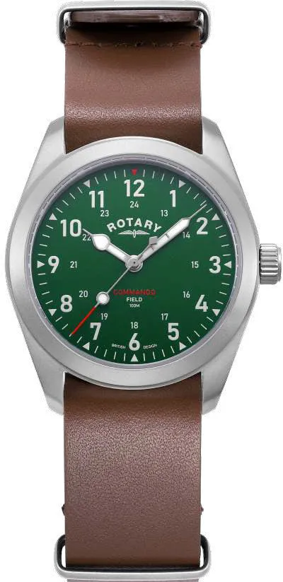 Rotary Commando Field Mens Watch sold by C.W. Sellors
