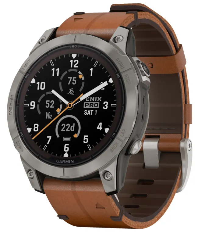 Garmin Fenix 7 Pro Sapphire Solar Titanium D made by C.W. Sellors