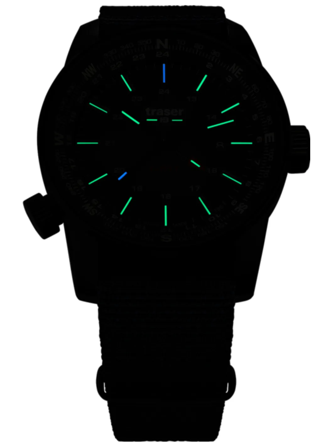 Traser H3 P68 Pathfinder GMT Blue sold by C.W. Sellors product image thumbnail 2