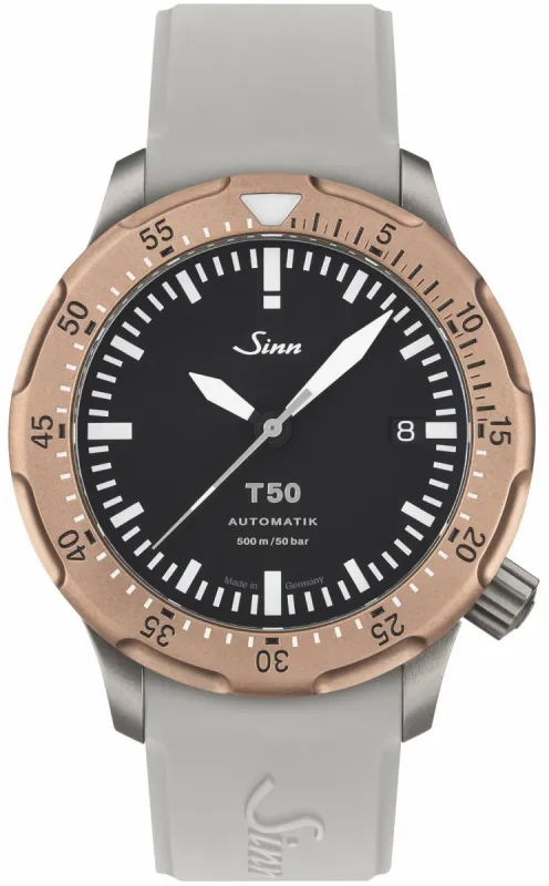 Sinn T50 GBDR White Silicone sold by C.W. Sellors