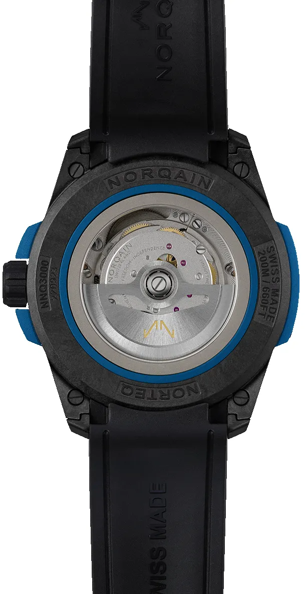 Norqain Wild One & Norteq Blue Black Mesh sold by C.W. Sellors product image thumbnail 2