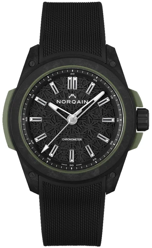 Norqain Wild One & Norteq Black Black Mesh made by C.W. Sellors