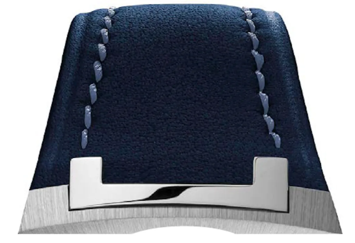 Czapek Strap Antarctique Passage de Drake Leather Blue Light Blue Stitch sold by C.W. Sellors