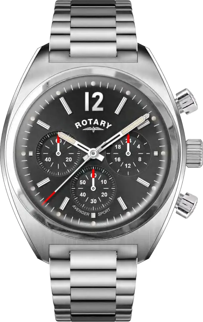 Rotary Avenger Sport Mens Watch sold by C.W. Sellors