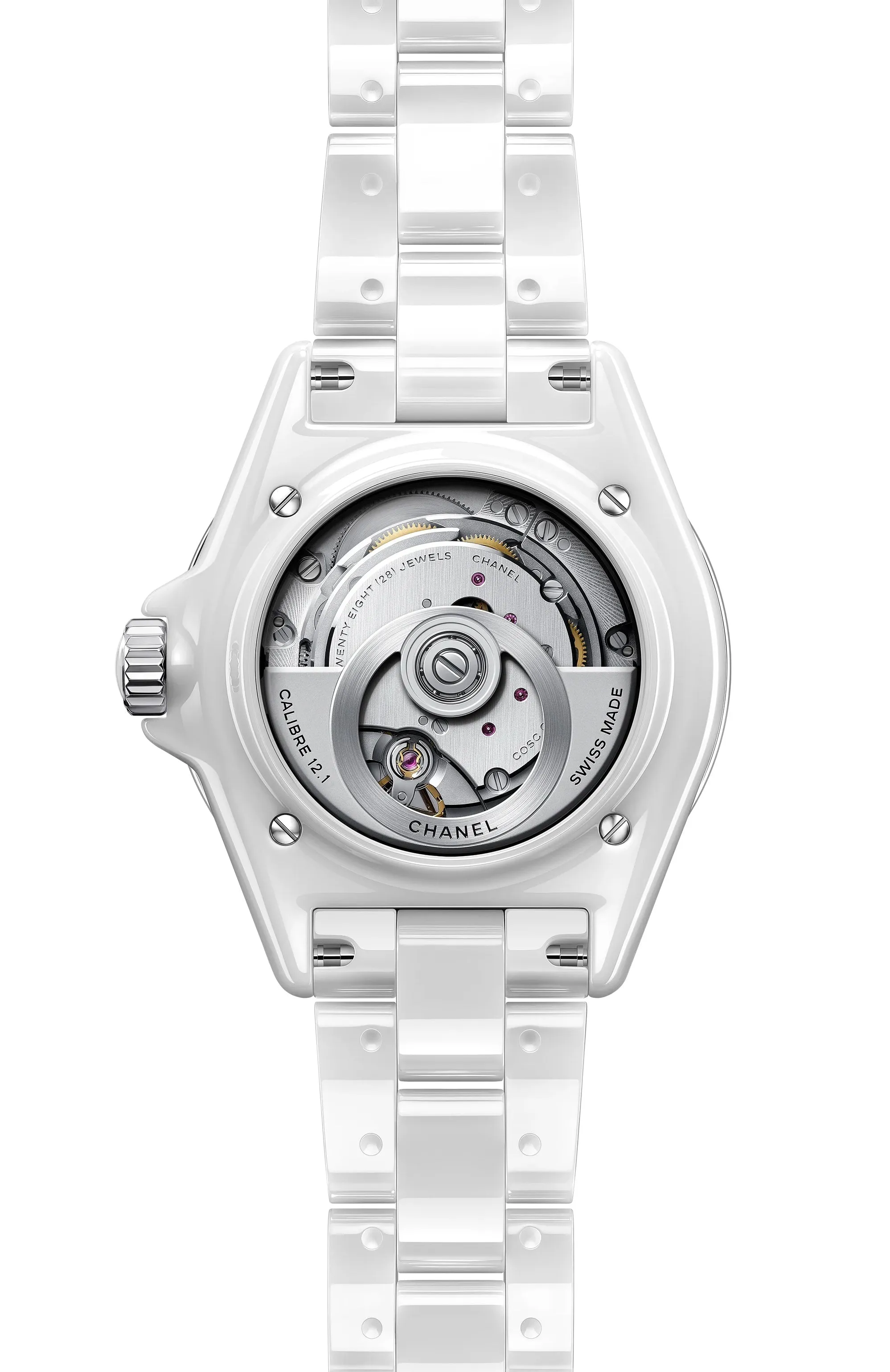 CHANEL J12 White 38mm Ceramic Automatic Watch sold by C.W. Sellors product image thumbnail 3